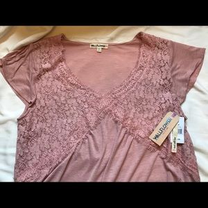 Pink summer top NWT